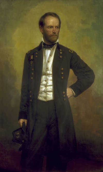 William T.Sherman av George Peter Alexander Healy