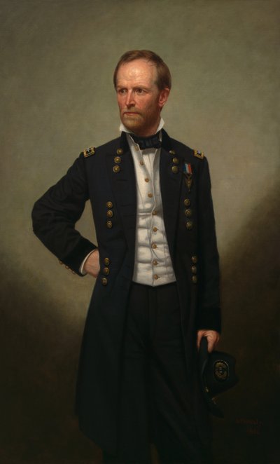 William T. Sherman av George Peter Alexander Healy