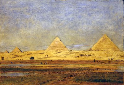 Pyramiderna och sfinxen i Giza av George Price Boyce