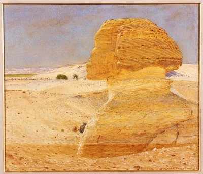 Den stora sfinxen i Gizeh, 1862 av George Price Boyce