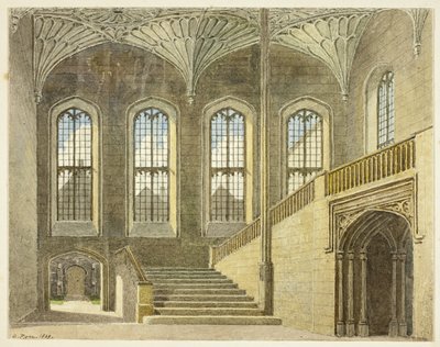 Entréhallen, Christchurch, Oxford av George Pyne