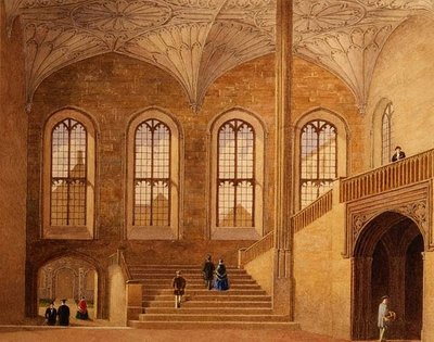 The Hall of Christ Church, Oxford av George Pyne