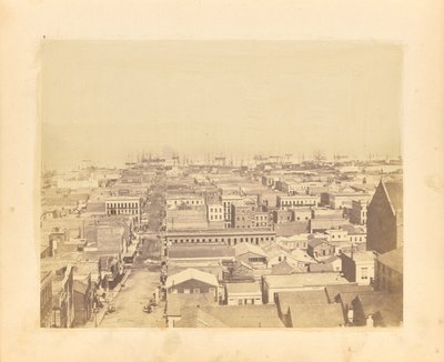 Vy över Sacramento Street. av George R. Fardon