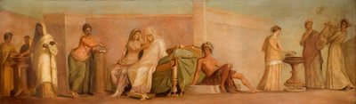En kopia av Aldobrandini-äktenskapet, 1838. av George Richmond