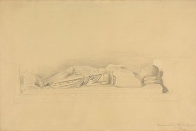Bild av en korsfarare, Stisted kyrka av George Richmond