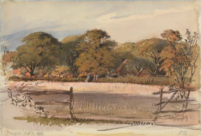 Margate den 2 oktober 1850. av George Richmond
