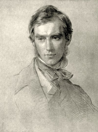 Porträtt av Sir Joseph Dalton Hooker. 1855 (Grafit på papper) av George Richmond