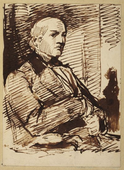 Den sittande mannen av George Richmond
