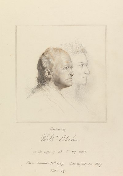 William Blake i Youth and Age av George Richmond