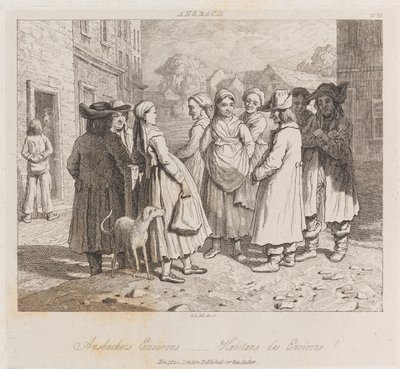Anbachers, Ansbach, ca 1821 (etsning) av George Robert Lewis
