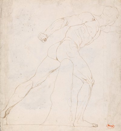 Borghese Gladiator av George Romney