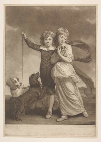 Herr Clavering barn av George Romney