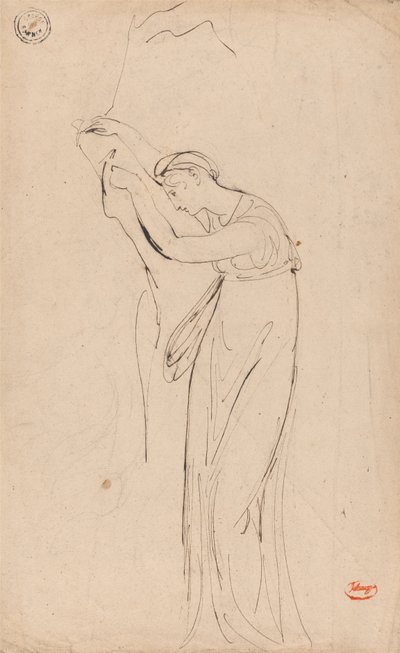 Klassisk nymf av George Romney