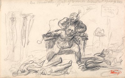Demonhärskaren och undersåtarna: "Krigets eländiga effekter på John Bull..." av George Romney