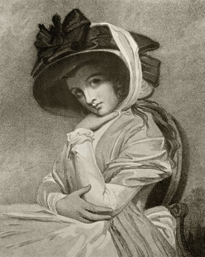 Emma, Lady Hamilton, graverad av John Jones, från 