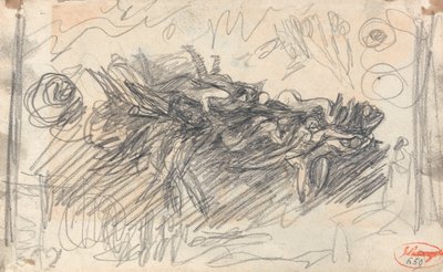 Fake, Landskap med häxornas grotta av George Romney