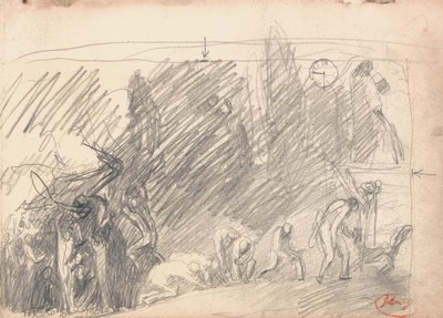 Studie i figurkomposition av George Romney