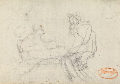 Studie i figurkomposition 13 av George Romney
