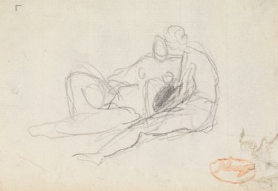 Studie i figurkomposition 17 av George Romney
