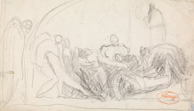 Figur Sammansättningsstudie 22 av George Romney
