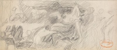 Studie i figurkomposition 26 av George Romney