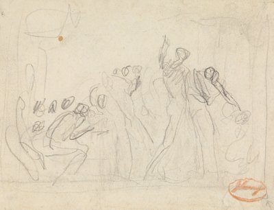 Figur Sammansättning Studie 33 av George Romney