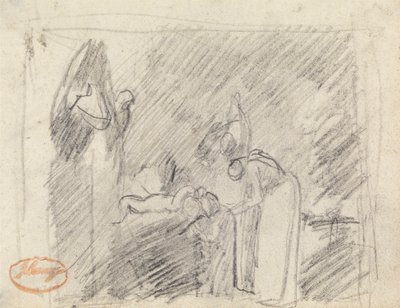 Figurkompositionsstudie 42 av George Romney