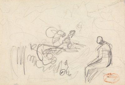Figur Sammansättningsstudie 43 av George Romney