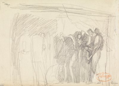 Figurkompositionsstudie 46 av George Romney