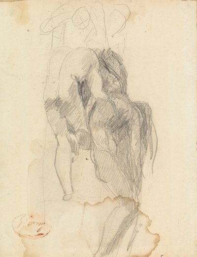 Figurkompositionsstudie 48 av George Romney