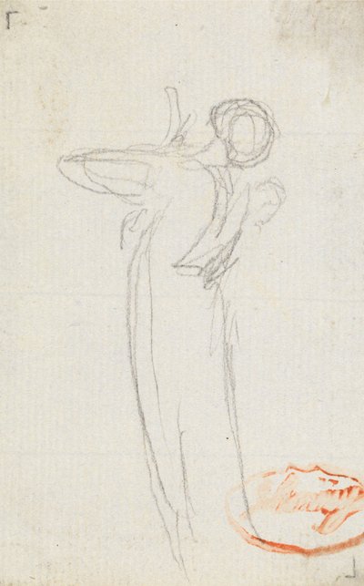 Figurstudie Elva av George Romney