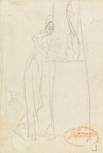 Figurstudie 13 av George Romney