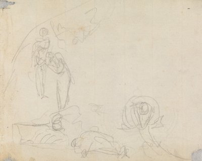 Figurstudie 16 av George Romney