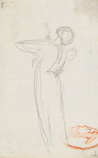 Figurstudie Elva av George Romney
