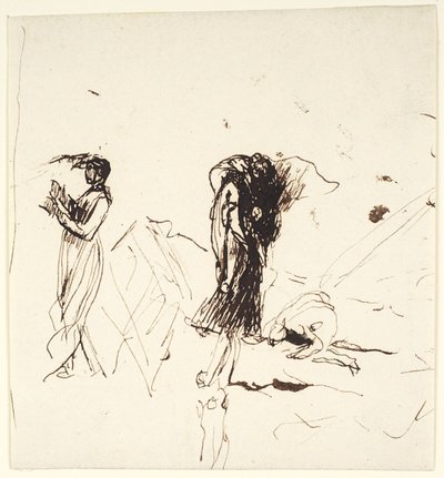 Figurstudier av George Romney