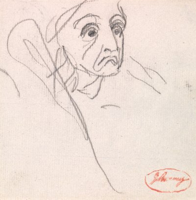 Huvud av George Romney