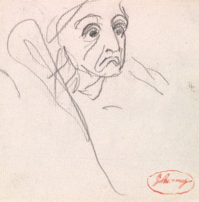 Huvud av George Romney