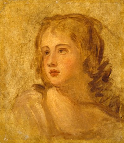 Chef för en kvinna, ca 1782-86 av George Romney