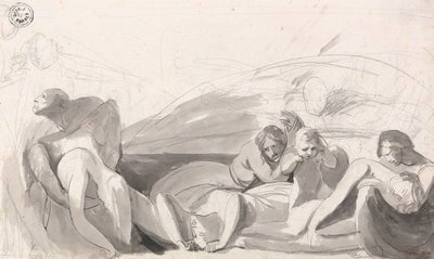 Howard på besök i ett fängelse av George Romney