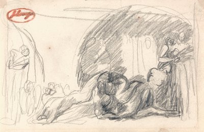 Howard på besök i ett fängelse av George Romney