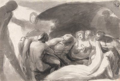 Howard på besök i ett fängelse av George Romney