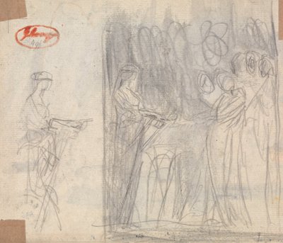Initiering av en rustik nymf av George Romney