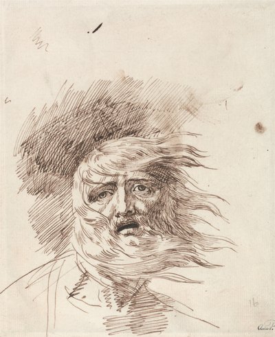 Kung Lear i stormen av George Romney