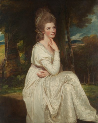 Lady Elizabeth Stanley, grevinna av Derby av George Romney