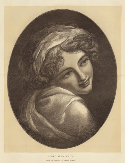 Lady Hamilton av George Romney