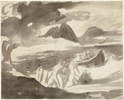Lapplands häxor väcker en storm av George Romney