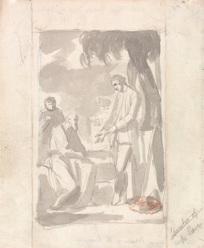 Major Pierson och brahmanen av George Romney