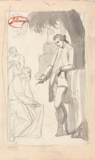 Major Thomas Pearson och brahmanen av George Romney