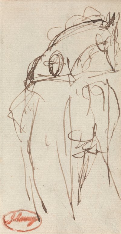 Man och häst av George Romney