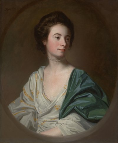 Mrs Robert Hyde av George Romney
